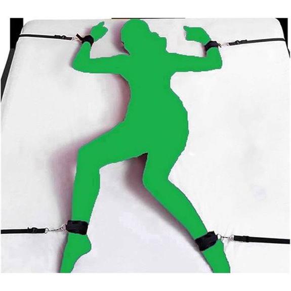 Bed Bondage Restraints Kit for Couples