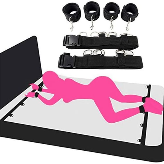 BDSM Restraints Kit for Bed and Couples
