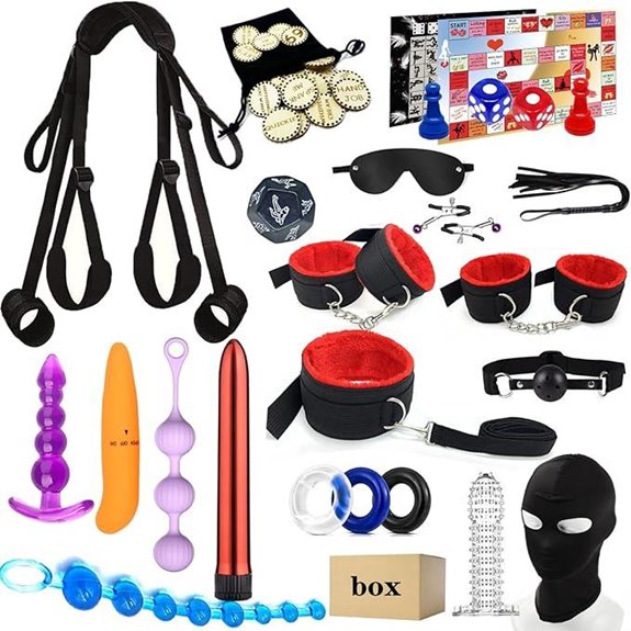 Kinky BDSM Bondage Restraints Set for Couples