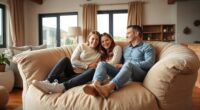 comfortable intimate partner seating