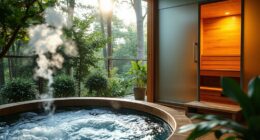 comparison of hot tubs and saunas
