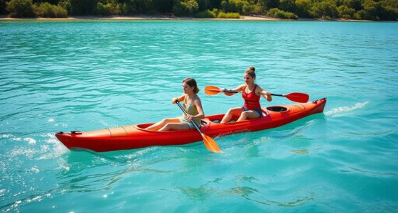 coordinate paddling and balance