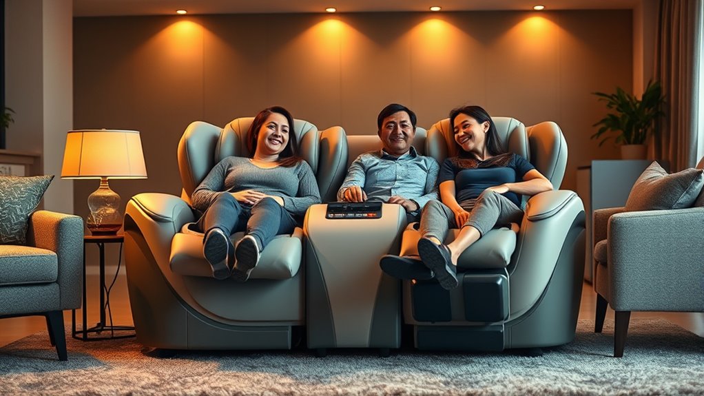 couple friendly massage chair features