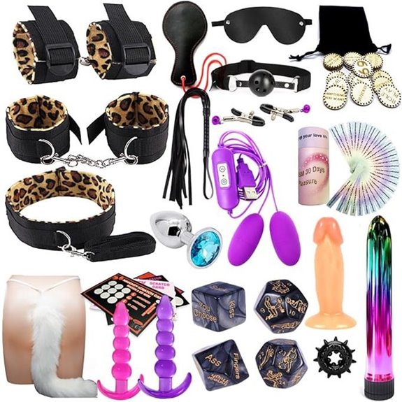 BDSM Sex Toys Kit for Couples and Adults