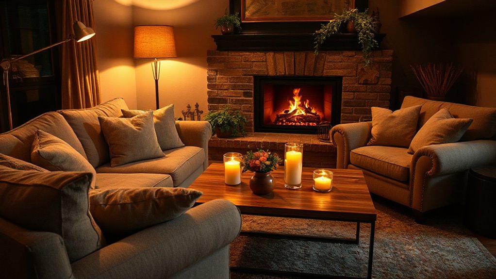 create cozy inviting space