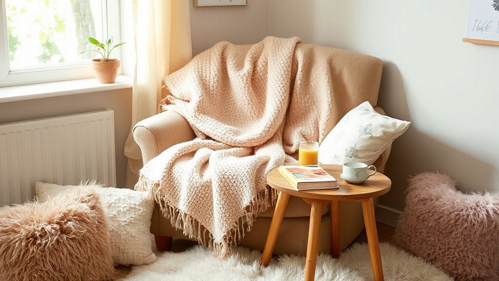 create cozy relaxing retreat