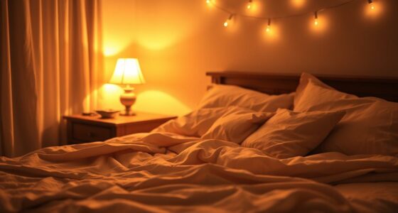 create intimate ambiance with lighting