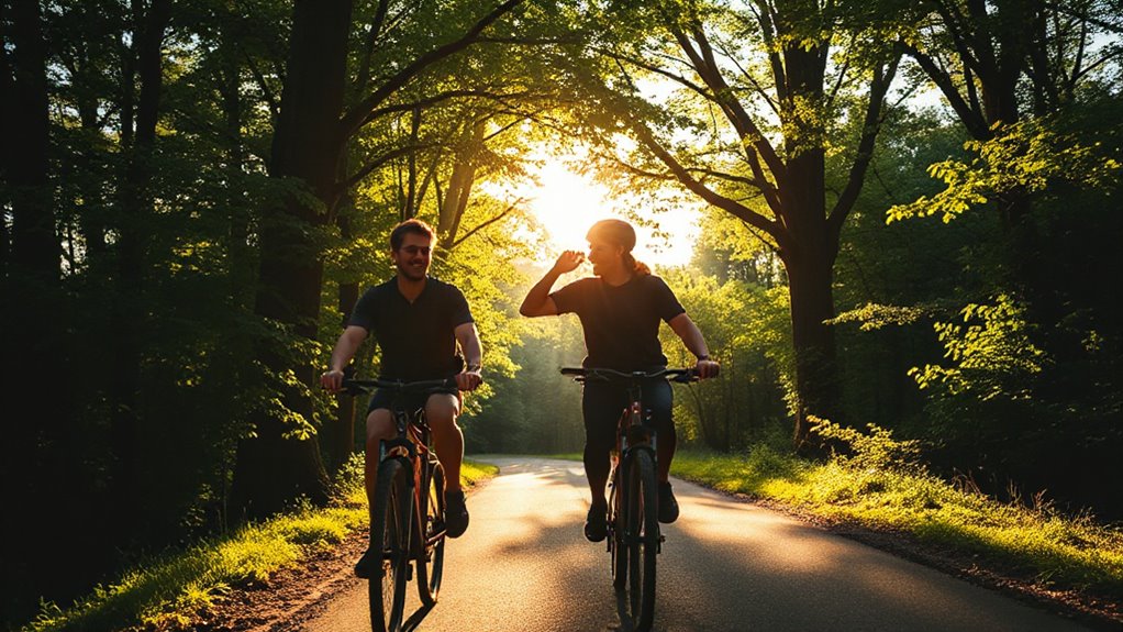 cycling builds strong relationships