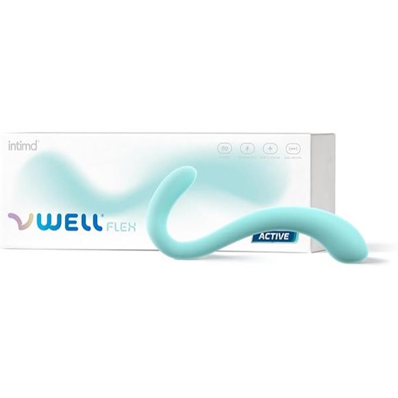 IntiMD VWELL Flex Silicone Vibrating Wand for Women