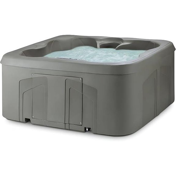 LifeSmart 4-Person Hot Tub with Jets & LED Lighting