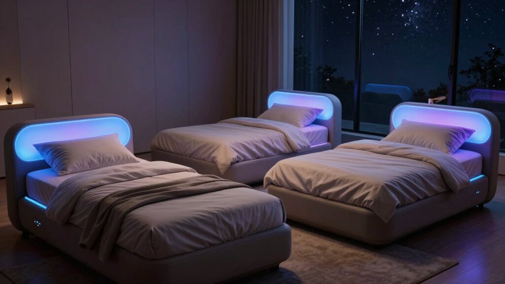 futuristic beds enhance intimacy
