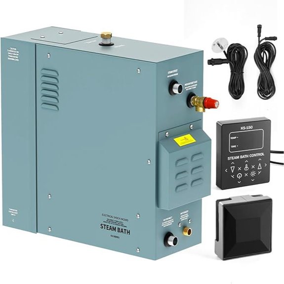 12KW Commercial Steam Generator Shower System