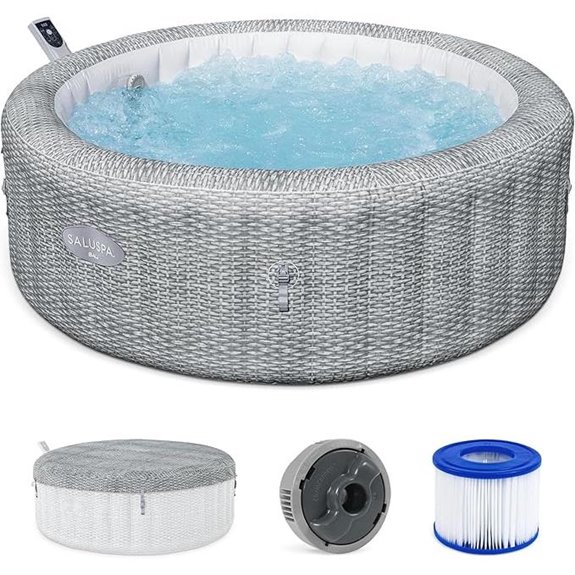 Bestway SaluSpa Bali Inflatable Hot Tub with AirJets