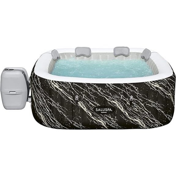 Bestway SaluSpa Hawaii Inflatable Hot Tub with LED Lights