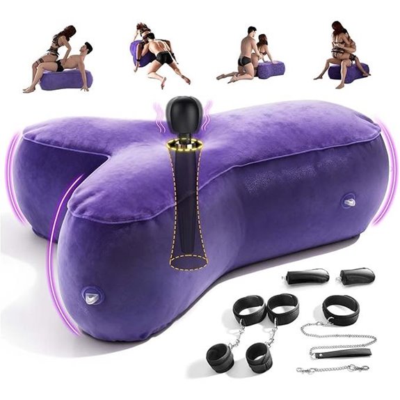Y-Shaped Inflatable Bondage Sex Pillow Kit