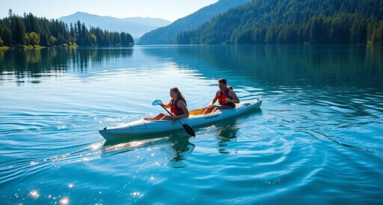 kayaking teamwork and trust
