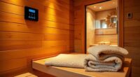 key features for home saunas