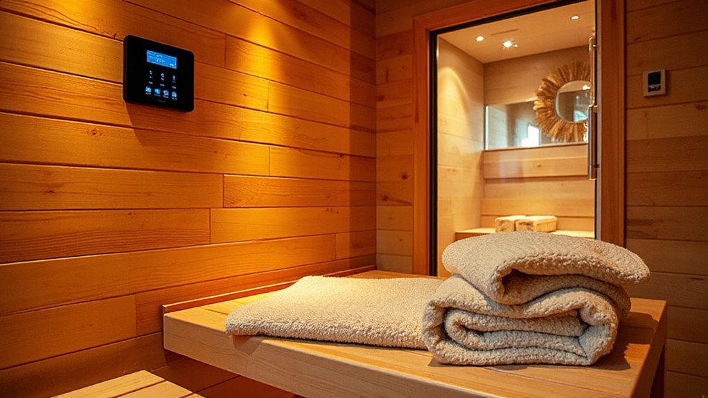 key features for home saunas