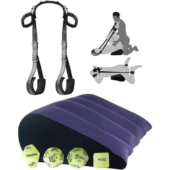 Adult Couples Kinky Play Wrist & Ankle Restraint Set