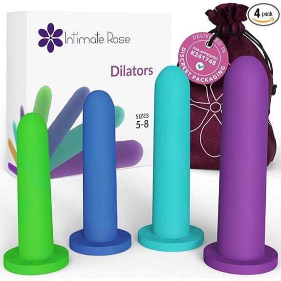 Large Vaginal Dilators for Pelvic Floor Therapy