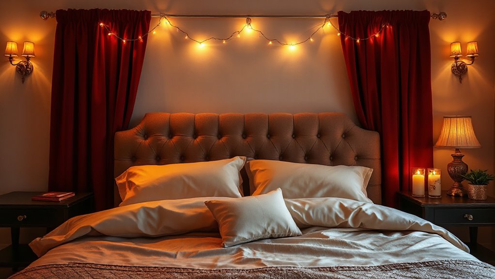 layered warm dimmable lighting