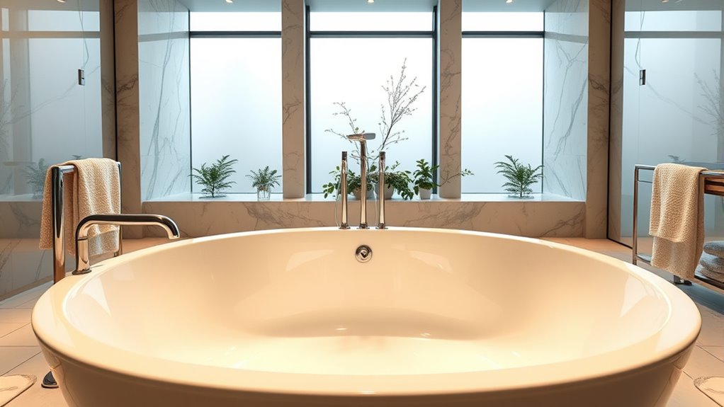 luxury bath features selection