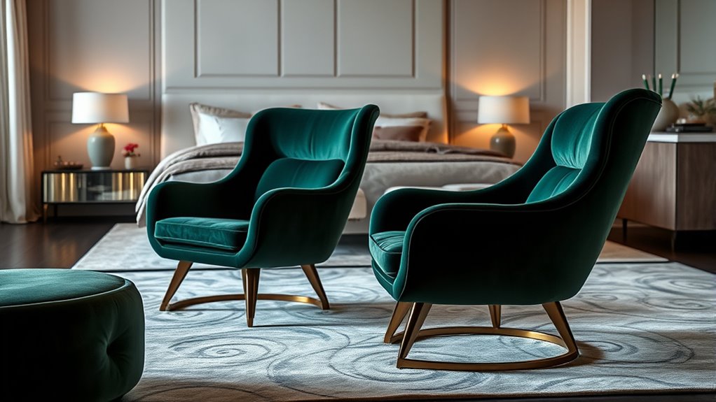 luxury bedroom sex chairs