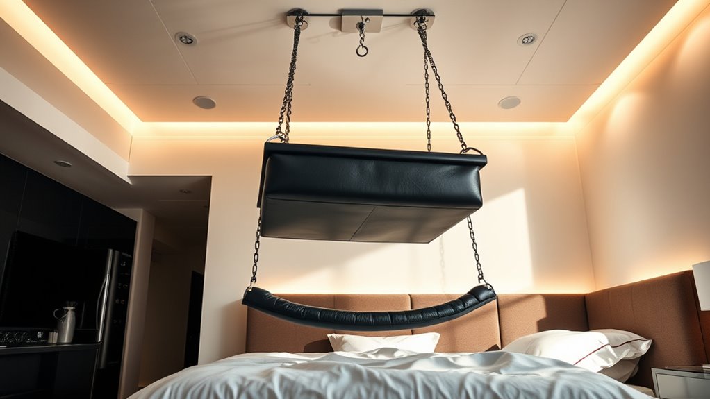 luxury ceiling mount swings
