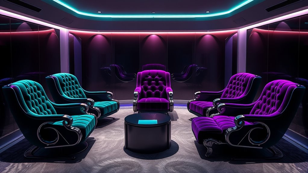 luxury couple s sex chairs