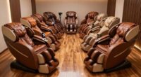 luxury couples massage chairs