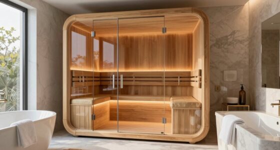 luxury couples sauna ideas