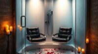 luxury couples steam showers