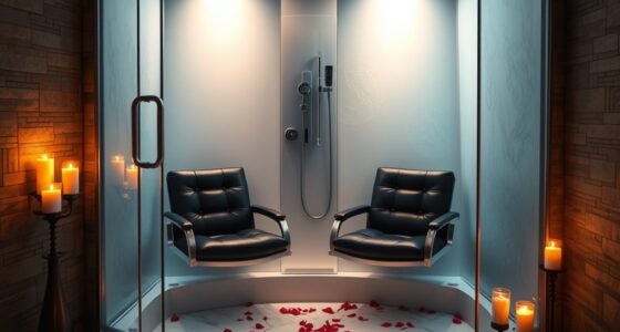 luxury couples steam showers