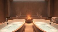 luxury dual person bathtubs
