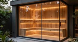 luxury home sauna options