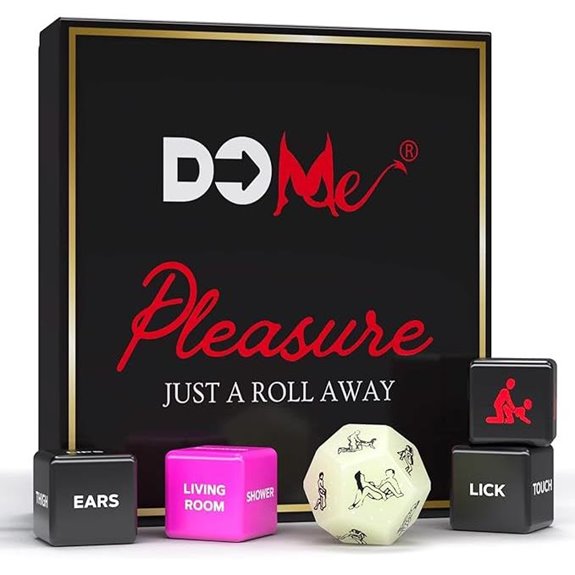 Deluxe Adult Sex Dice Game with Travel Box