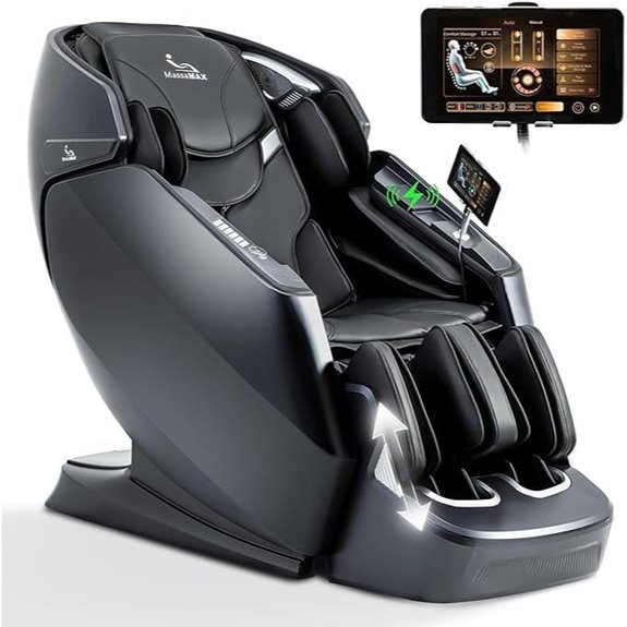 MassaMAX A675 4D Massage Chair with Zero Gravity