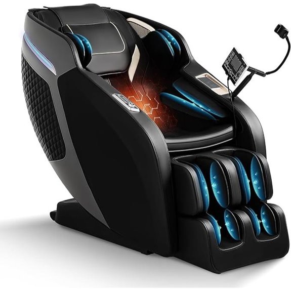 Luxury 4D Massage Chair with Zero Gravity and Heat
