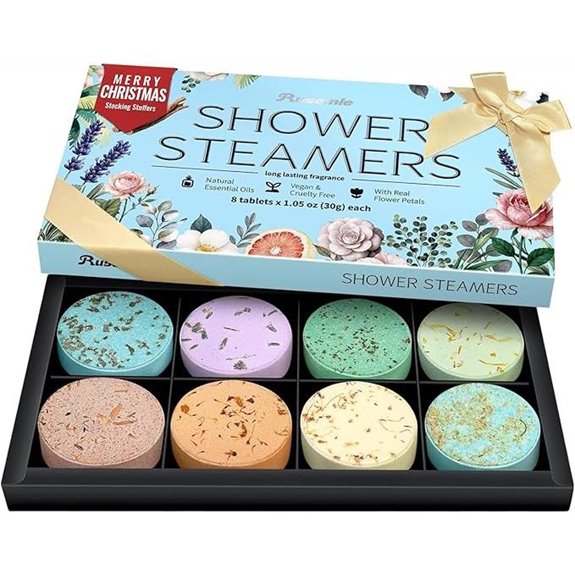 Aromatherapy Shower Steamers Set for Men and Adults