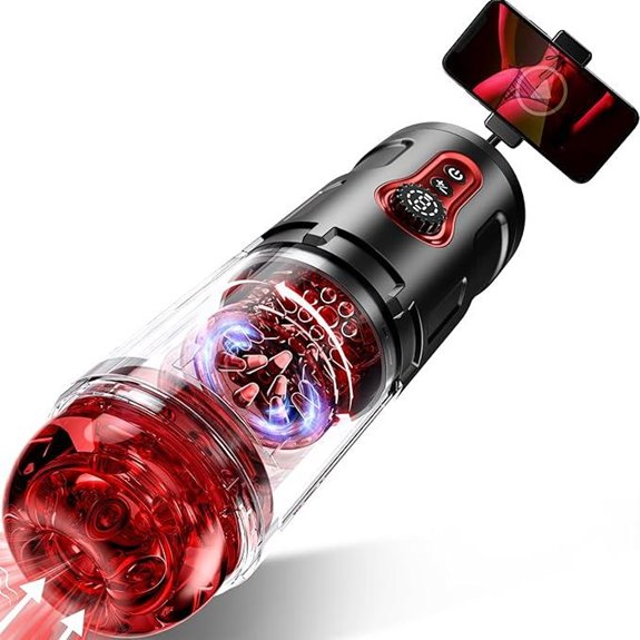 VIIGOO Men's Sex Toy with Phone Holder and Thrusting