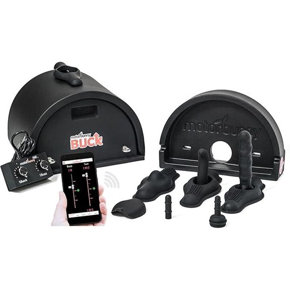 Motorbunny Buck Sex Machine with Attachments and Remote