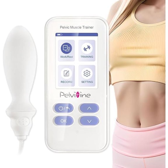 Pelvic Muscle Trainer with Inflatable Sensor Probe