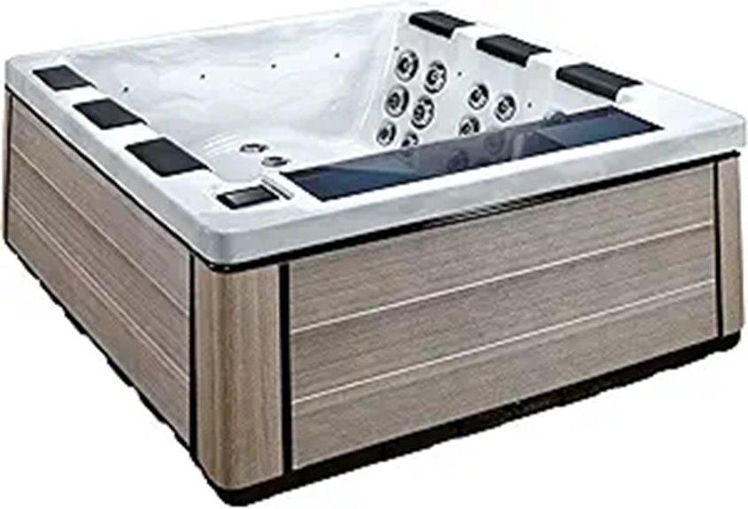 Comfort Hot Tubs 6-Person Portable Spa with Jets