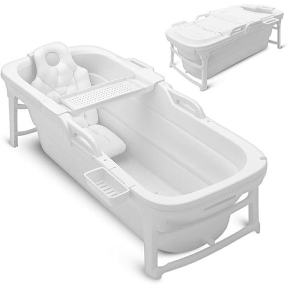SereneLife 59 Portable Bathtub for Adults