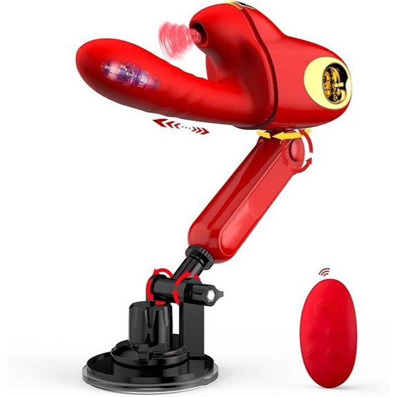 Portable Automatic G-Spot Vibrator with Suction and Heating