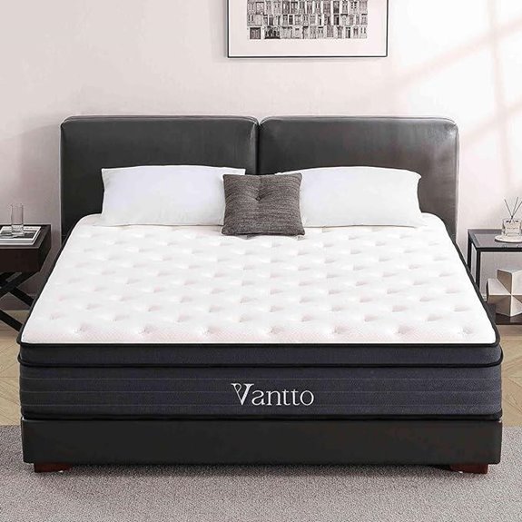 Queen Size Hybrid Memory Foam Mattress in a Box