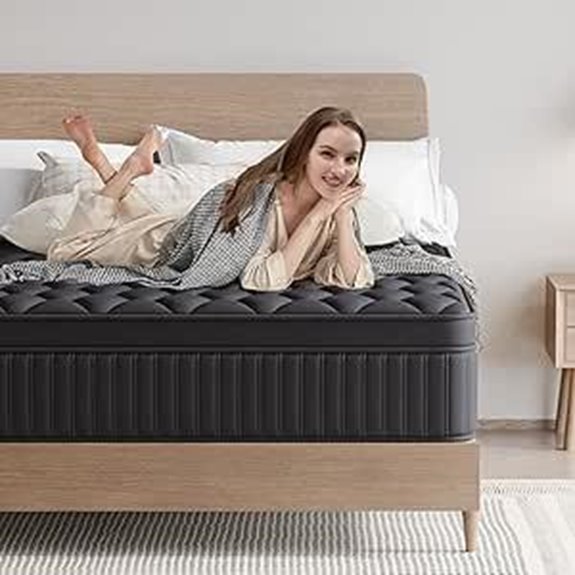 Queen Hybrid Mattress in a Box with Pocket Springs