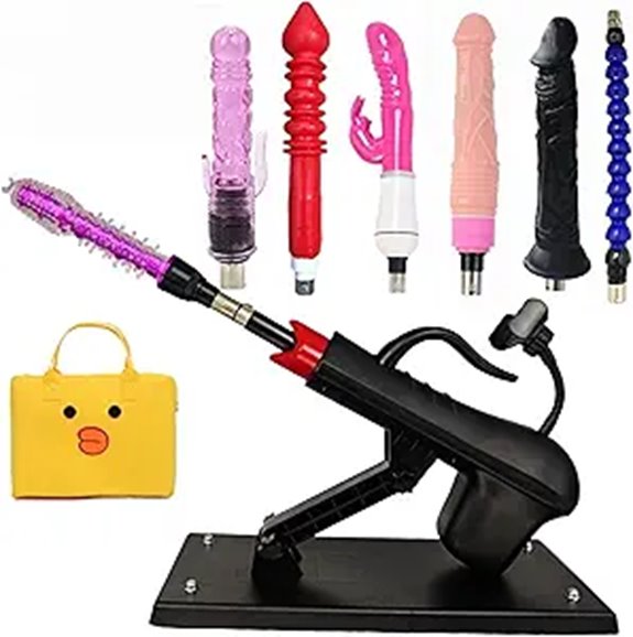 Qiet Powerful Thrusting Sex Machine with Vibration