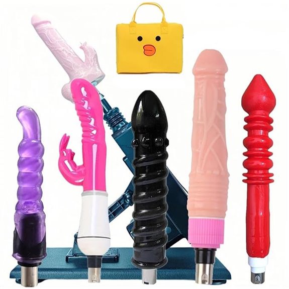 Premium Quiet Sex Machine with Vibration