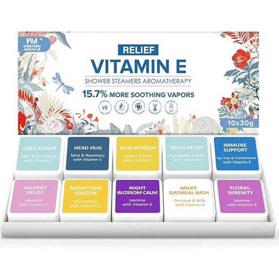 Shower Steamers Aromatherapy 10 Pack for Relaxation